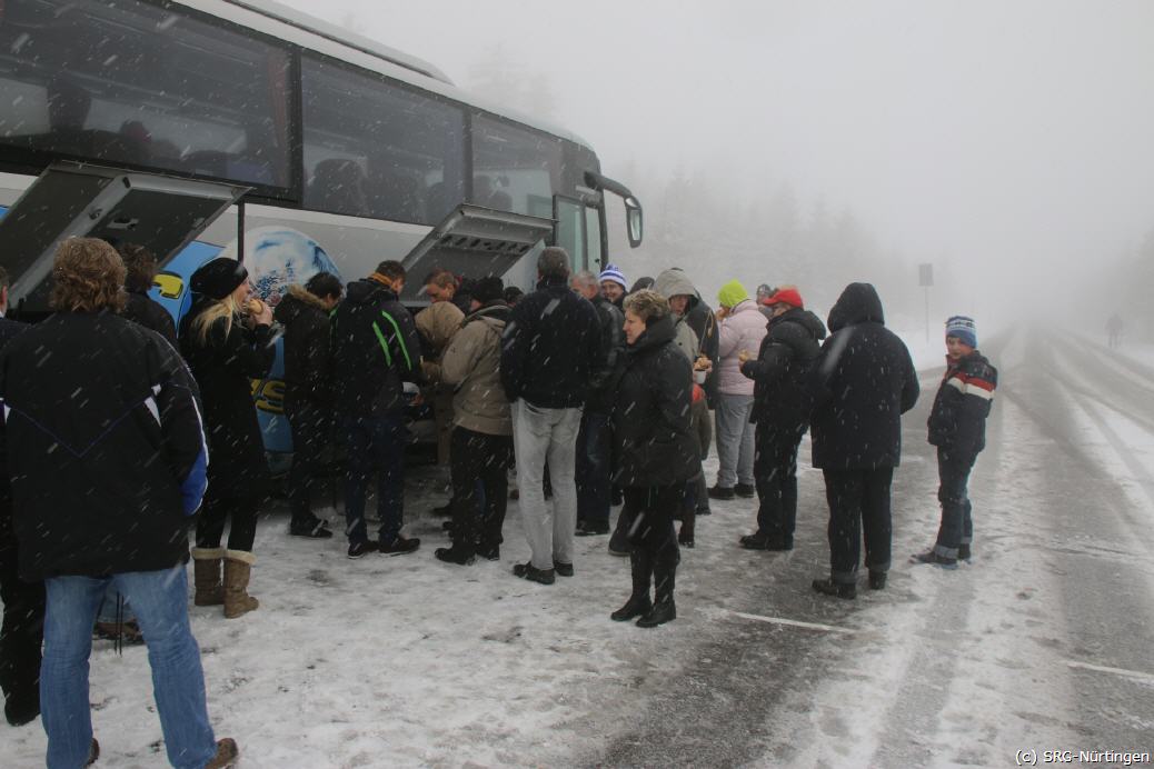 Schneegestöber auf dem Kniebis